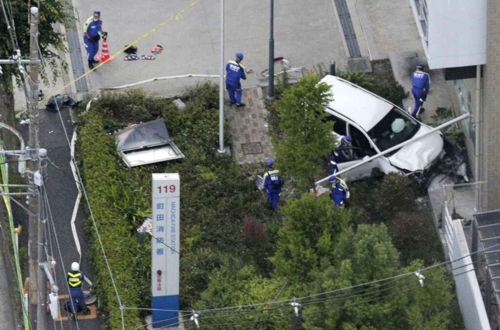 町田消防署の車事故